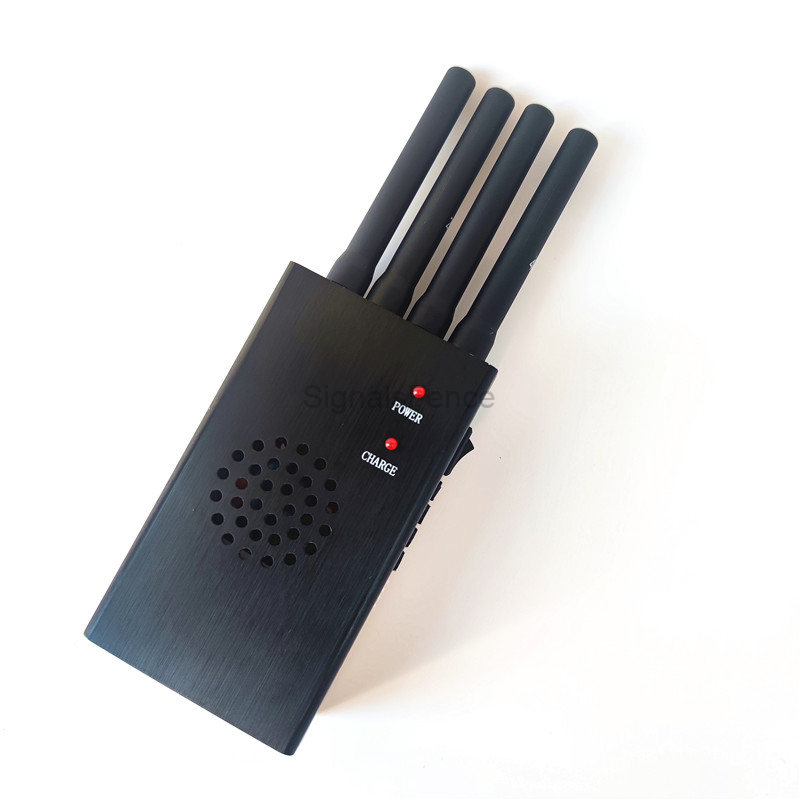 4 Bands Portable Handheld WiFi / Bluetooth & GPS Signal Jammer - Image 4