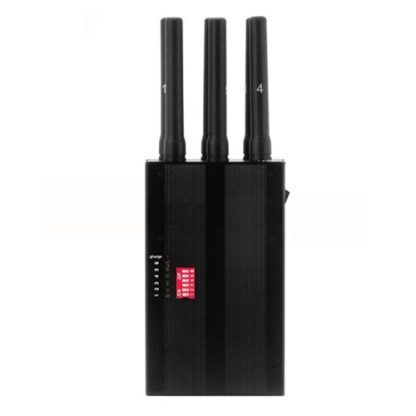 6 Bands Portable Handheld-Handy 2G 3G 4G & WiFi / Bluetooth Signal Jammer