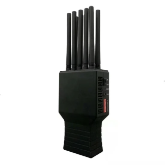 Brouilleur de signaux 10 bandes pour microphone portable sans fil (VHF & UHF)