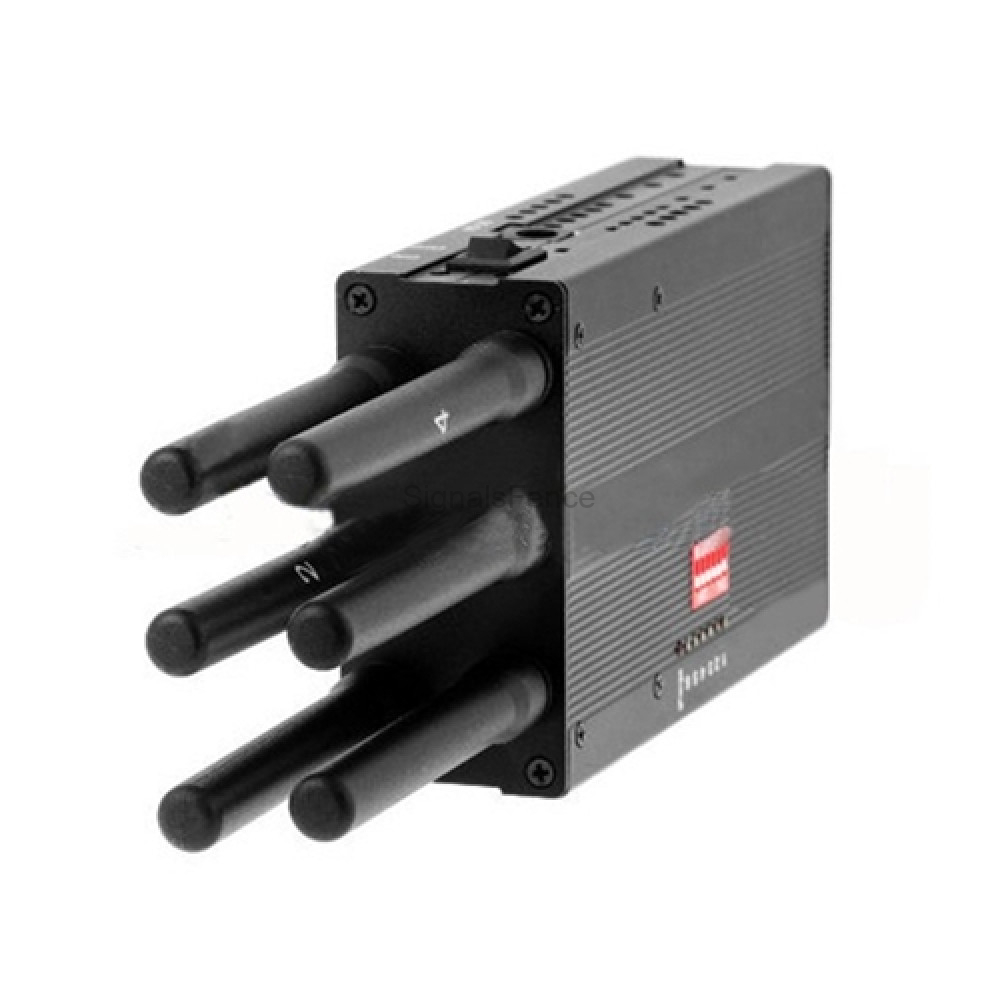 6 Bands Portable Handheld Cell Phone 2G 3G 4G & WiFi / Bluetooth Signal Jammer - Image 2