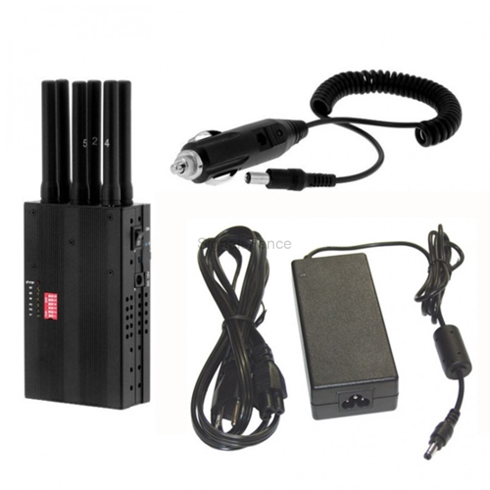 6 Bands Portable Handheld Cell Phone 2G 3G 4G & WiFi / Bluetooth Signal Jammer - Image 3