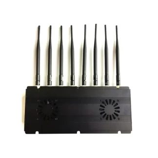 2G 3G 4G GPS WiFi Lojack Jammer de señal con 8 antenas