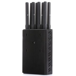 Portable Cell Phone Signals Jammer 3G 4G WIFI GPS L1 LOJACK VHF